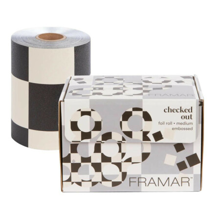 Framar Checked Out Embossed Roll Medium