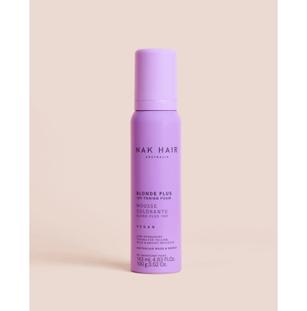 NAK Blonde Plus 10V Toning Foam 143ml