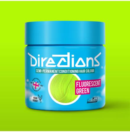 Directions Fluorescent Green 100ml