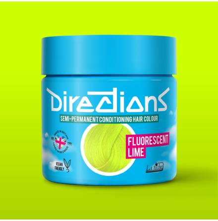 Directions Fluorescent Lime 100ml