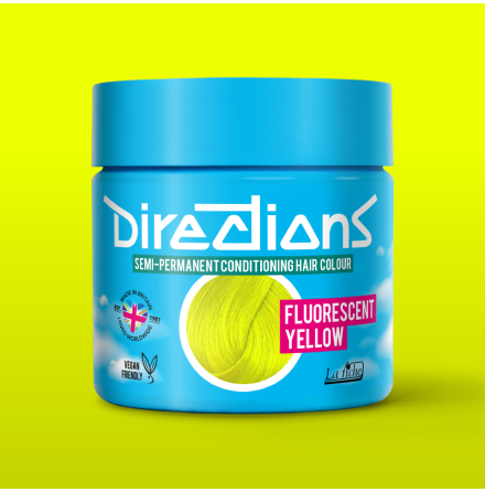 Directions Fluorescent Yellow 100ml