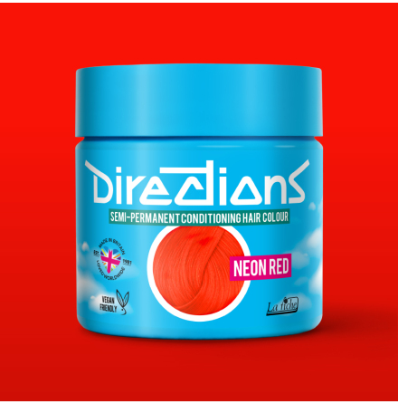 Directions Neon Red 100ml