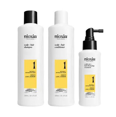 Nioxin System 1 Loyalty Kit 300+300+100ml