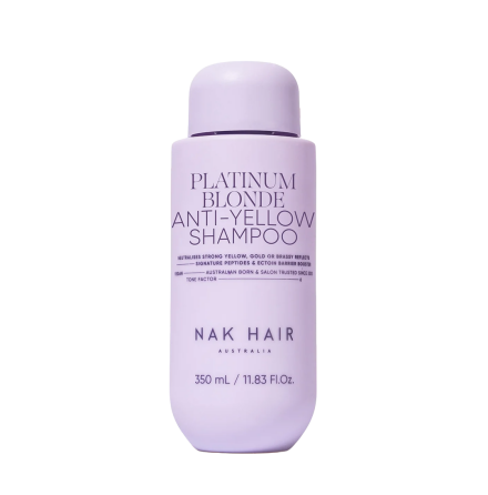 NAK Platinum Blonde Anti-Yellow Shampoo 350ml