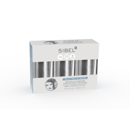 Sibel Aluminium Foil 100m 12cm (12my) 3-pack