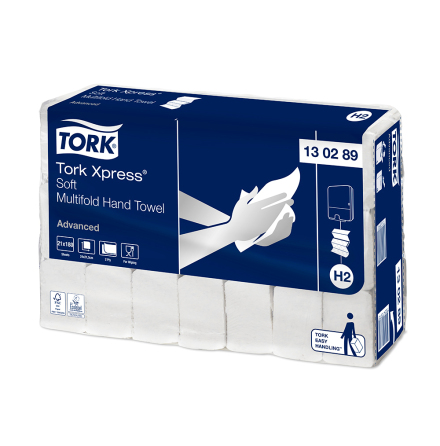 Tork Xpress H2 Multifold 180st/frp