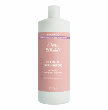 Wella INVIGO Blonde Recharge Shampoo 1000ml