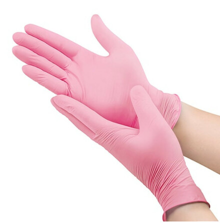 Nitrilhandskar Rosa 100st/frp